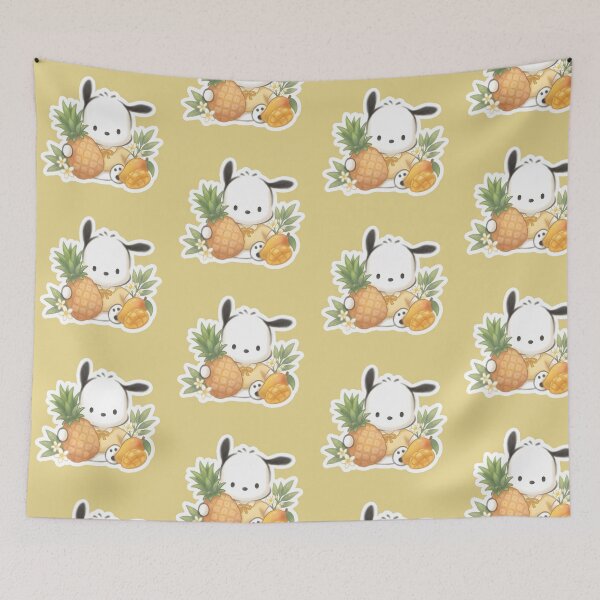 Item preview, Kawaii Pochacco Summer Vibes | Pineapple & Mango designed and sold by CyberCreatives.