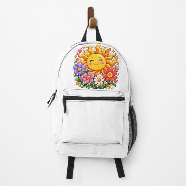 Item preview, Happy Sunshine and Colorful Flowers designed and sold by TinyWeird.