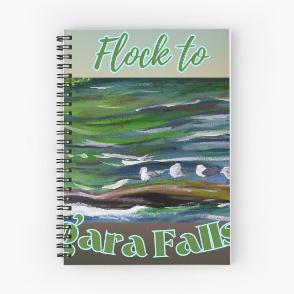 Item preview, Flock to Niagara Falls designed and sold by BraveSpiritArts.