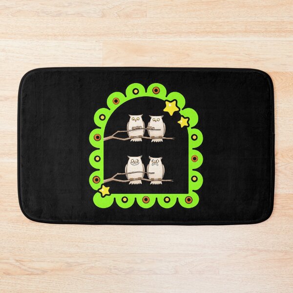 Item preview, Funny Owls and Worms Cartoon designed and sold by waikibi ⭐⭐⭐⭐.