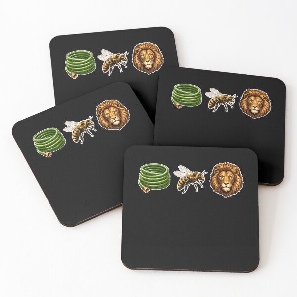 Item preview, Hose Bee Lion Pun Intended designed and sold by haris-rana-wren.