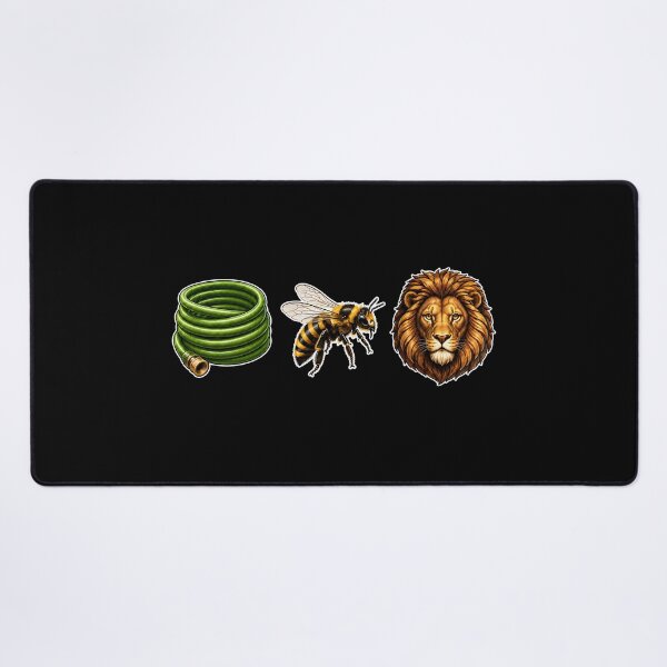 Item preview, Hose Bee Lion Pun Intended designed and sold by haris-rana-wren.