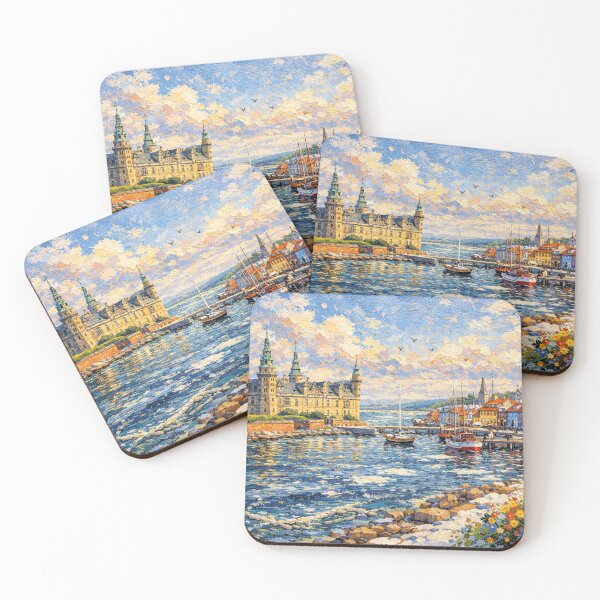 Item preview, A painting of Helsingor, Denmark – A Beautiful place in Europe. designed and sold by GalleryKauffeld.