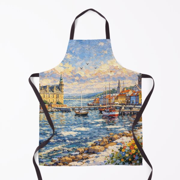 Item preview, A painting of Helsingor, Denmark – A Beautiful place in Europe. designed and sold by GalleryKauffeld.