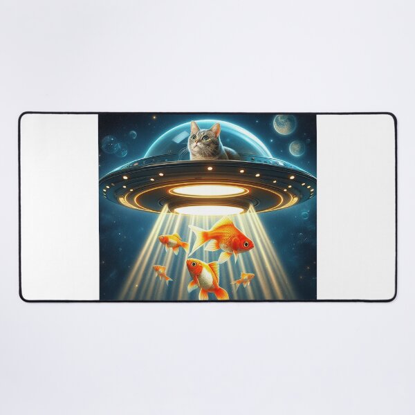 Item preview, v2 UFO, Cat and Fish for iPhone Pro Samsung Cases designed and sold by JL Studio - Cozy Arts.