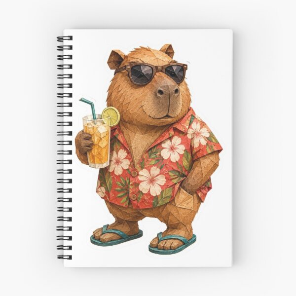 Item preview, Origami Tropical Capybaras Vacation designed and sold by Snurly.