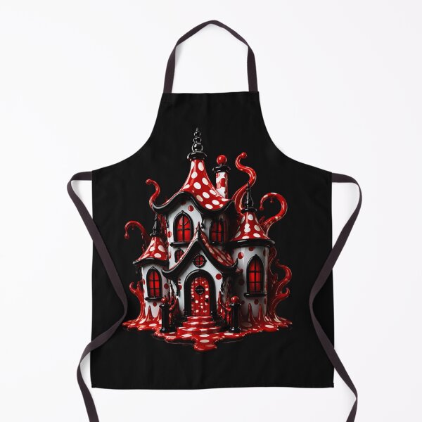 Item preview, Tentacle Haunted Mansion Polka Dot Spooky Castle designed and sold by YourColorsWall.
