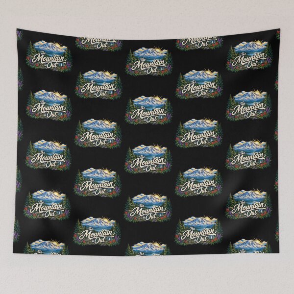 Item preview, The Mountain Is Out – Mount Rainier Washington PNW Adventure designed and sold by getpressedshirt.