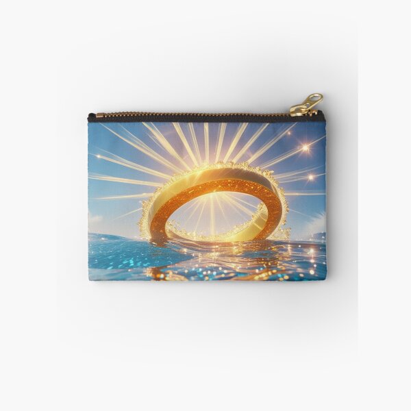 Item preview, Golden Ring Rising from the Ocean. designed and sold by fbtrisha.