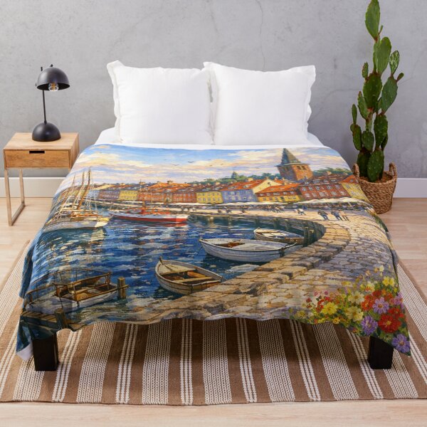 Item preview, Helsingor harbour painting, Denmark – A Beautiful place in Europe. designed and sold by GalleryKauffeld.