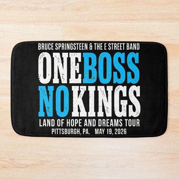 Item preview, Bruce Springsteen One Boss No Kings Tour -4 designed and sold by NiamhSmithCute.