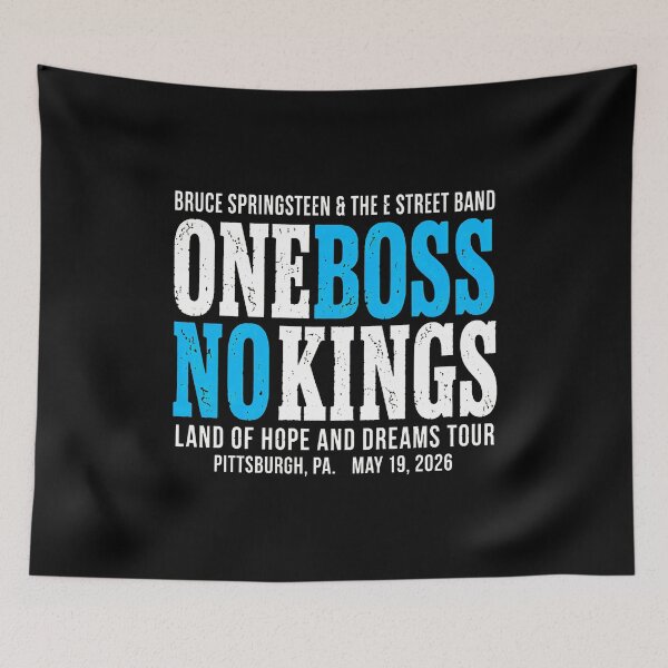 Item preview, Bruce Springsteen One Boss No Kings Tour -4 designed and sold by NiamhSmithCute.