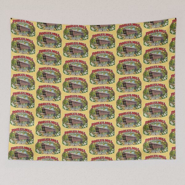 Item preview, Poole's Mill Covered Bridge sticker designed and sold by gotucoveredart.