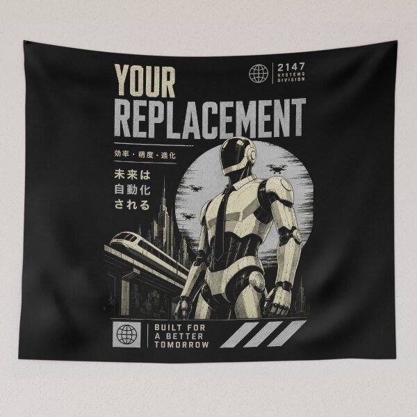 Item preview, Ai Technology Futuristic Robot Tech Graphic designed and sold by TEEJAMBOREE.