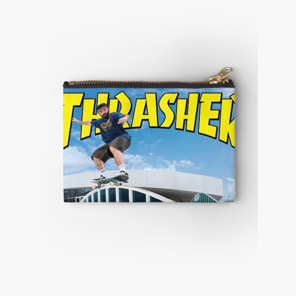 Item preview, Thrasher Skateboard Skate Design Art Print Poster Wall Tee Vest  designed and sold by Cool Robot Bro..