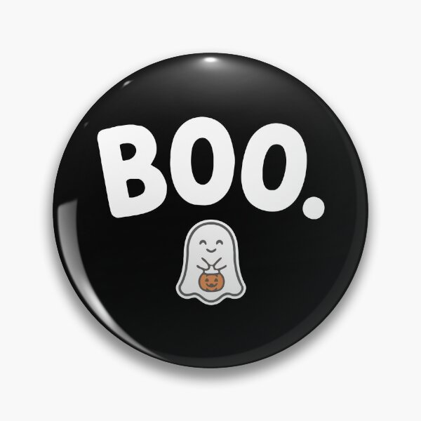 Item preview, Cute Halloween Ghost With Pumpkin Trick Or Treat designed and sold by Amir Faysal.
