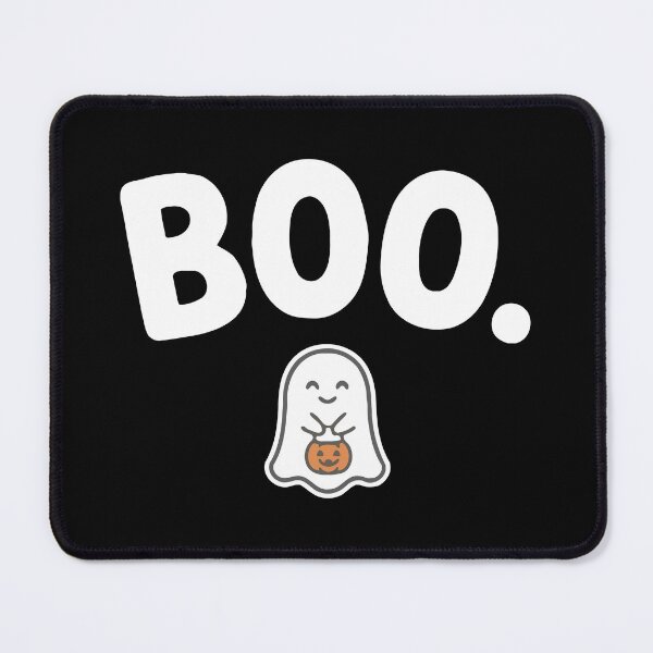Item preview, Cute Halloween Ghost With Pumpkin Trick Or Treat designed and sold by Amir Faysal.