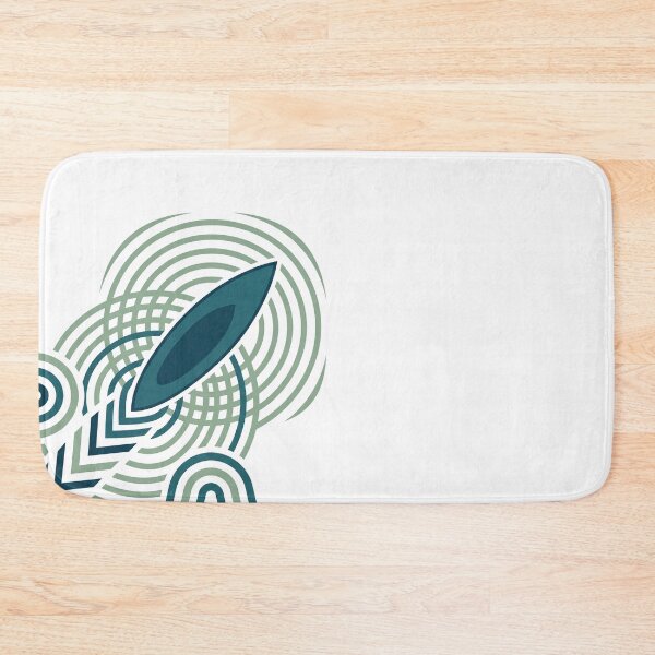 Item preview, Canoe Water Ripples Geometric Kayak Paddling Line Art designed and sold by KiwiRider.