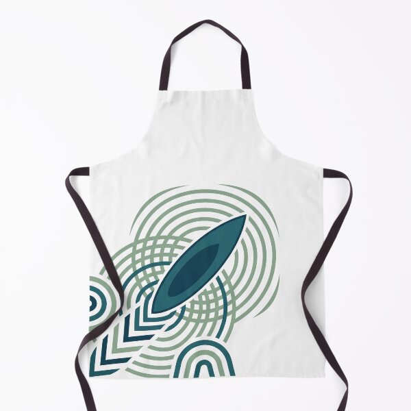 Item preview, Canoe Water Ripples Geometric Kayak Paddling Line Art designed and sold by KiwiRider.