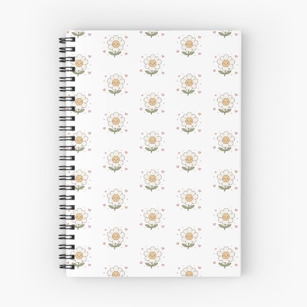 Item preview, Cute Smiling Daisy Flower Pastel Hearts Aesthetic designed and sold by Rehnair.