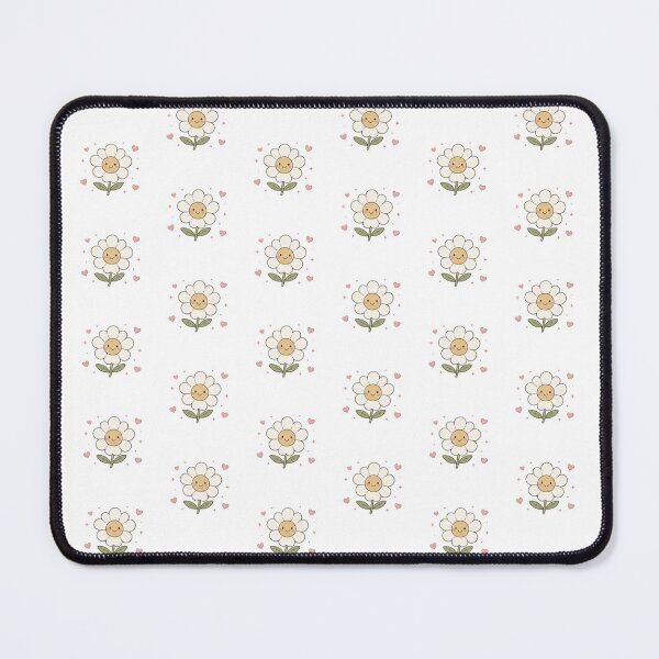 Item preview, Cute Smiling Daisy Flower Pastel Hearts Aesthetic designed and sold by Rehnair.