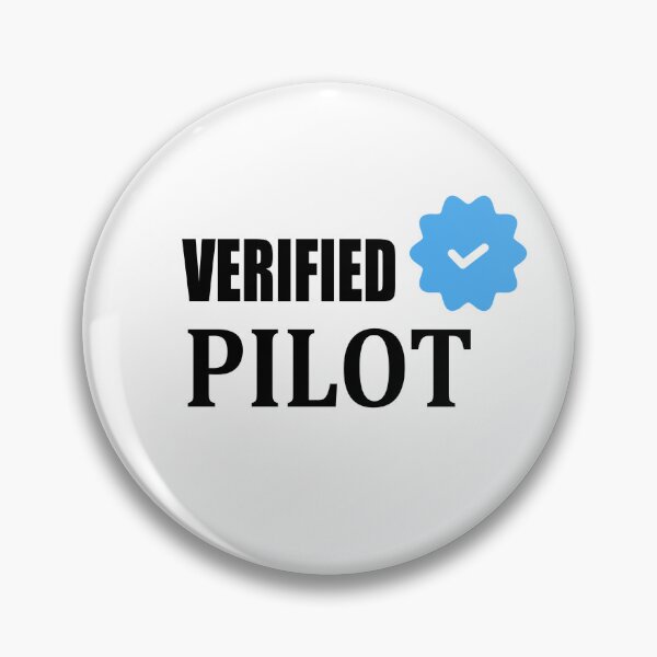 Item preview, Verified Pilot – Cleared for Takeoff designed and sold by GriffinRey.