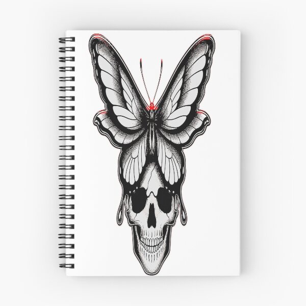 Item preview, Gothic Moth Skull Dark Tattoo designed and sold by say_li03.