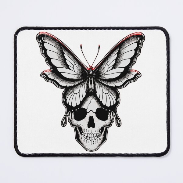 Item preview, Gothic Moth Skull Dark Tattoo designed and sold by say_li03.