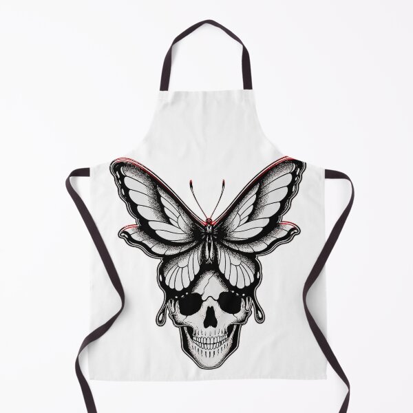 Item preview, Gothic Moth Skull Dark Tattoo designed and sold by say_li03.