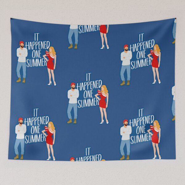 Item preview, "It Happened One Summer" (Blue Background) designed and sold by jamierachelz.