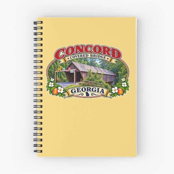Item preview, Concord Covered Bridge sticker designed and sold by gotucoveredart.