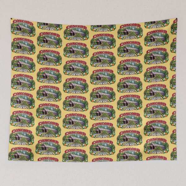 Item preview, Concord Covered Bridge sticker designed and sold by gotucoveredart.