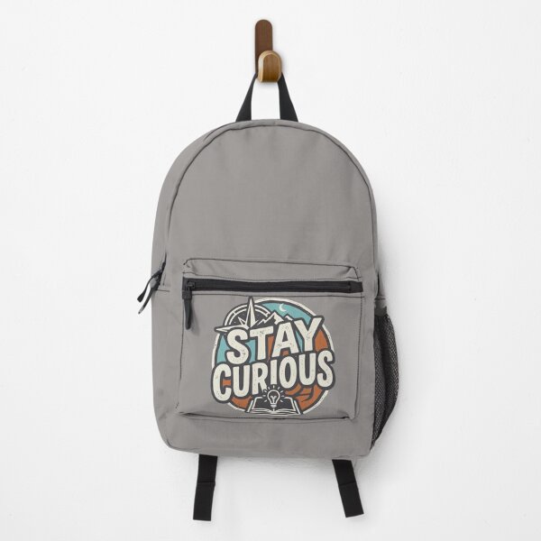 Item preview, Stay Curious Vintage Adventure Compass Lightbulb Book designed and sold by Amir Faysal.