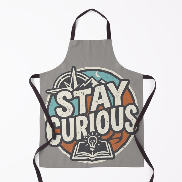 Item preview, Stay Curious Vintage Adventure Compass Lightbulb Book designed and sold by Amir Faysal.