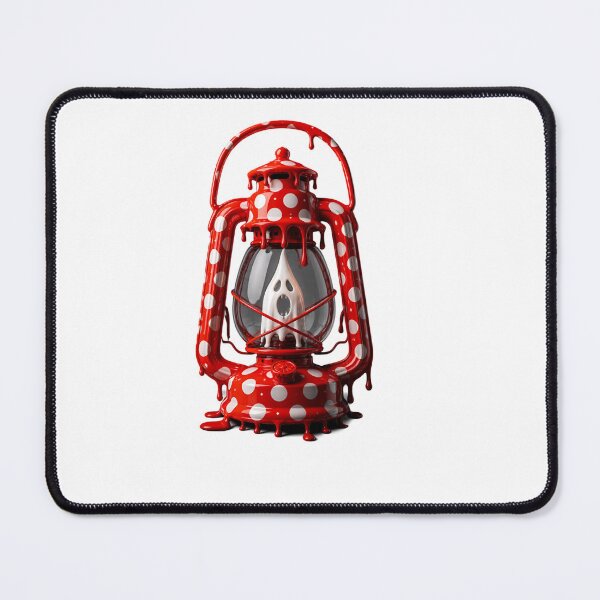 Item preview, Melting Polka Dot Ghost Lantern Spooky Lamp designed and sold by YourColorsWall.
