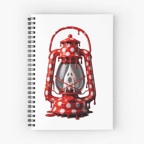 Item preview, Melting Polka Dot Ghost Lantern Spooky Lamp designed and sold by YourColorsWall.