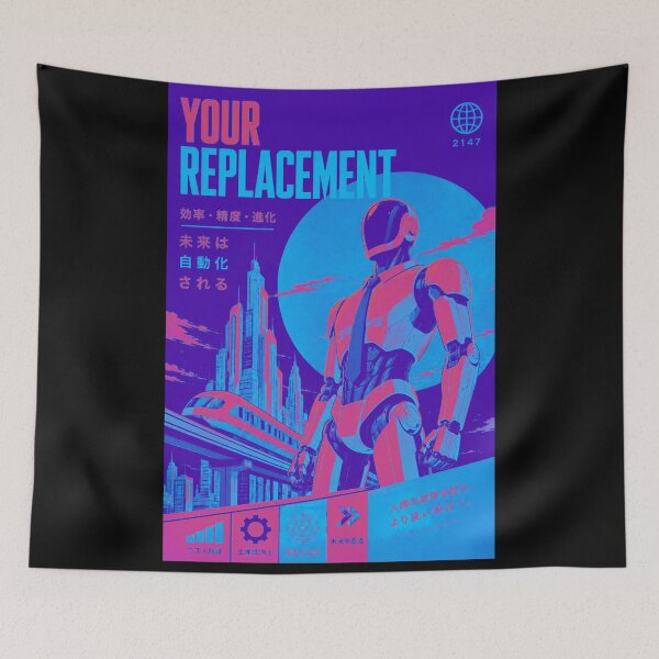 Item preview, Ai Technology Futuristic Robot Tech Graphic designed and sold by TEEJAMBOREE.