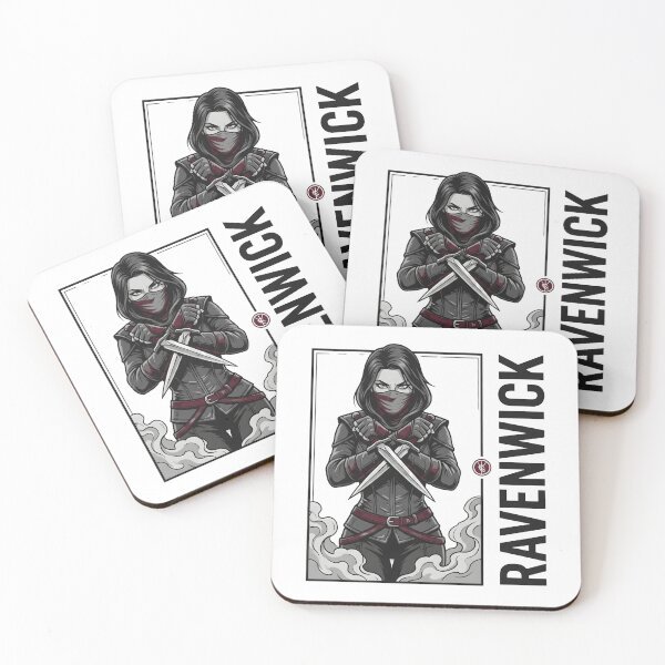 Item preview, Mystic Assassin Warrior | Dark Fantasy Ninja Warrior designed and sold by StickerNestYou.