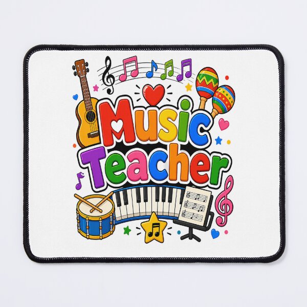 Item preview, Music Teacher Cute Kawaii Musical Instruments Back to School designed and sold by shemodas.