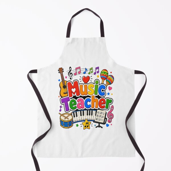 Item preview, Music Teacher Cute Kawaii Musical Instruments Back to School designed and sold by shemodas.