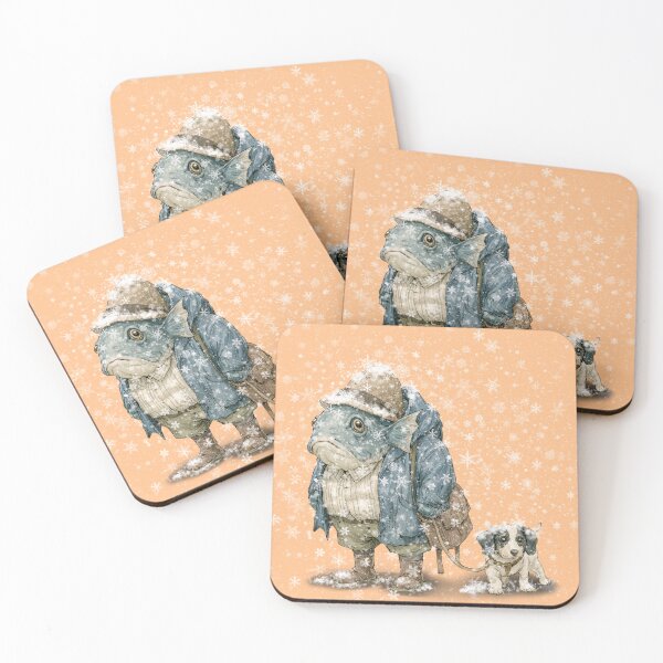 Item preview, Fish in the snow designed and sold by Tana&tanuc.