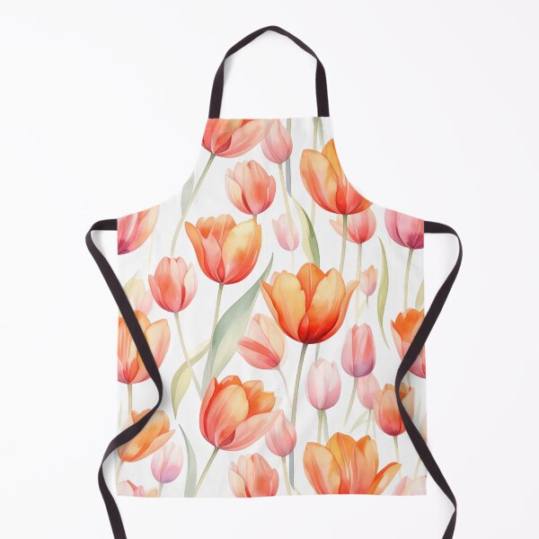 Item preview, Soft Watercolor Tulip Pattern designed and sold by NNhu.
