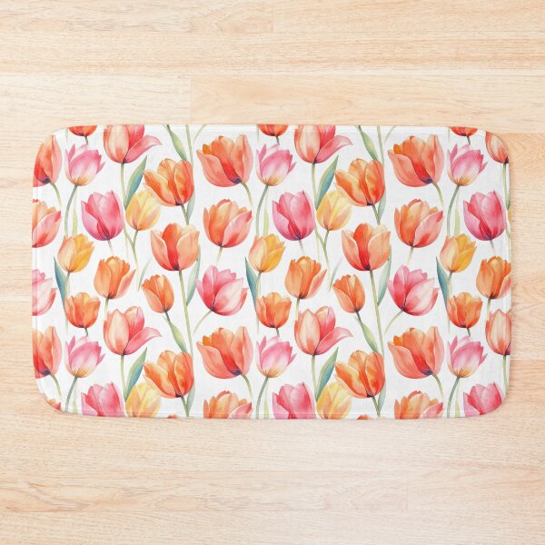 Item preview, Soft Watercolor Tulip Pattern designed and sold by NNhu.