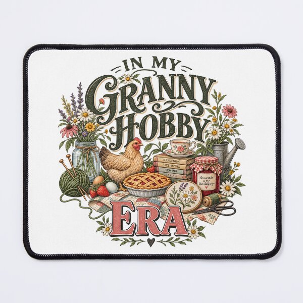 Item preview, In My Granny Hobby Era – Gardening, Baking, Sewing & Homesteading Cottagecore Design designed and sold by InkBarn.