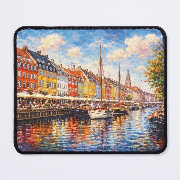 Item preview, A Painting of Copenhagen, the Capital of Denmark – A Beautiful European City. designed and sold by GalleryKauffeld.
