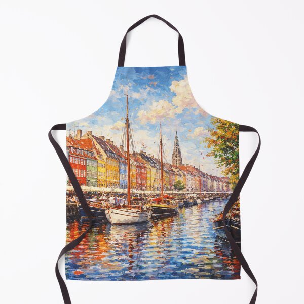 Item preview, A Painting of Copenhagen, the Capital of Denmark – A Beautiful European City. designed and sold by GalleryKauffeld.