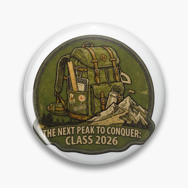 Item preview, Back to School Adventure Patch – Class 2026 designed and sold by GabeMountainArt.