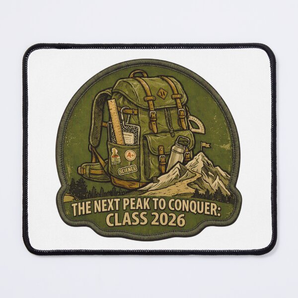 Item preview, Back to School Adventure Patch – Class 2026 designed and sold by GabeMountainArt.