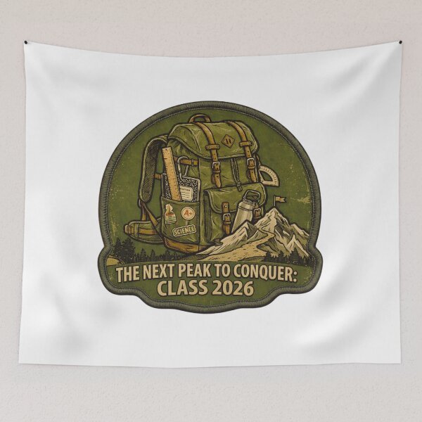 Item preview, Back to School Adventure Patch – Class 2026 designed and sold by GabeMountainArt.