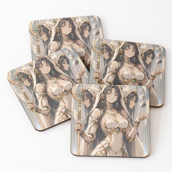 Item preview, Cyberpunk Hecate – Greek Goddess of Magic and Night designed and sold by Apocalyptic Art Studio.
